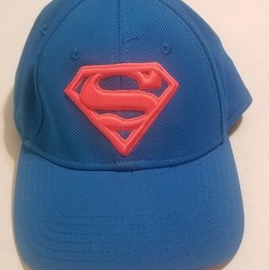 MEN'S DC COMIC SUPERMAN FLEX CAP SZ.L